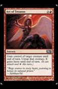 Magic the Gathering: 2014 Core Set (Base Set) card 125 Act of Treason