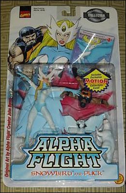 Alpha Flight 2-Packs figure 3 Snowbird and Puck