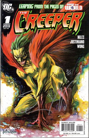 Creeper (2006) issue 1-B DF (Signed by Steve Niles) 1/45
