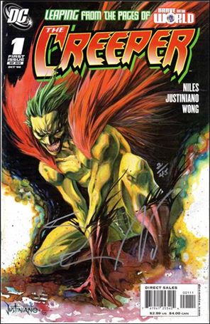 Creeper (2006) issue 1-B DF (Signed by Steve Niles) 1/45
