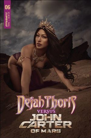 Dejah Thoris Versus John Carter issue 6-D Cosplay Photo Cover