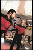 Star Trek: The Next Generation: Ghosts issue 4-B Virgin Cover