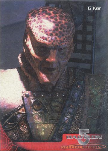 Babylon 5 Special Edition (Base Set) card 9 G'Kar