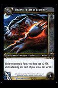 World of Warcraft: March of the Legion (Base Set) card 276 Braxxis' Staff of Slumber