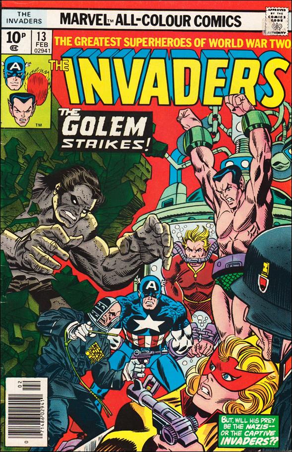 Invaders (1975) issue 13-B UK Price Cover