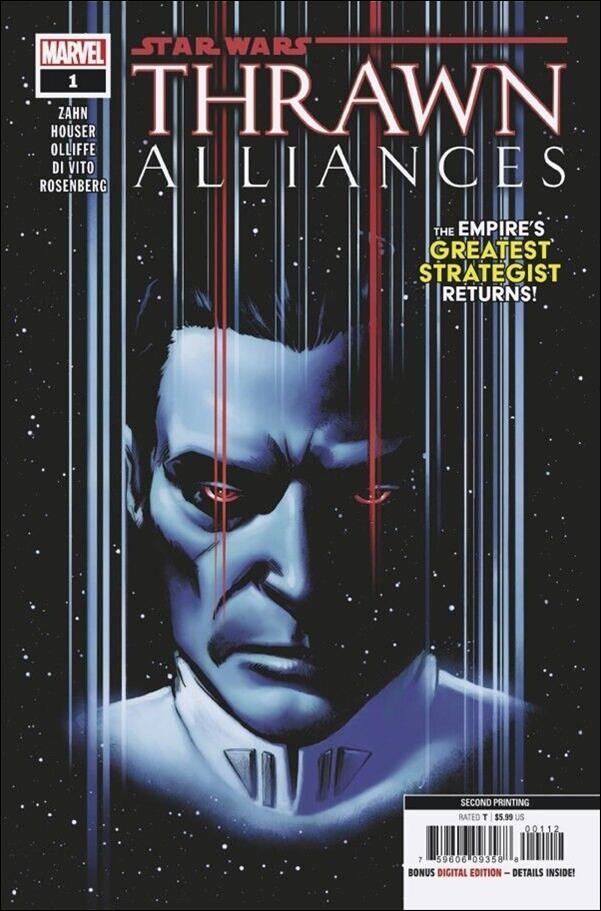 Star Wars: Thrawn - Alliances issue 1-F Lee Garbett 2nd Printing Cover