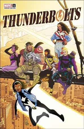 Thunderbolts (2022) issue 1-C Sean Izaakse Cover