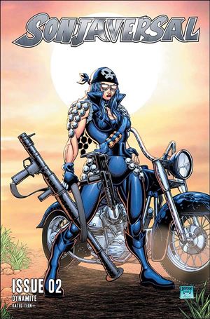 Sonjaversal issue 2-C Will Robson Cover