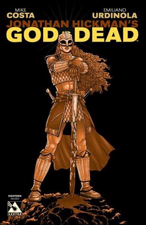 God is Dead issue 18-E Jacen Burrows Gilded Cover
