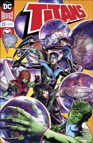 Titans (2016) issue 25 Brandon Peterson Cover