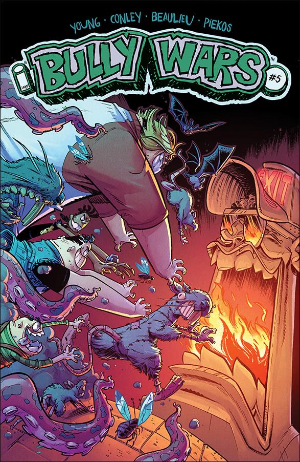 Bully Wars issue 5 Aaron Conley Cover