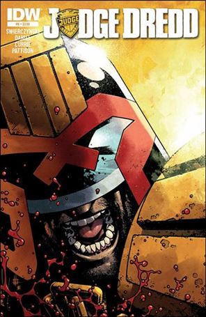 Judge Dredd (2012) issue 6 Zach Howard Cover