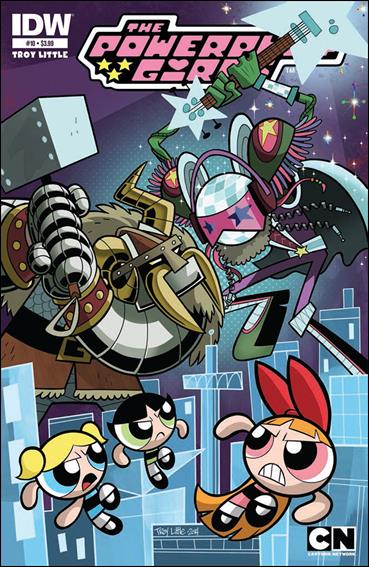 Powerpuff Girls (2013) issue 10 Troy Little Cover