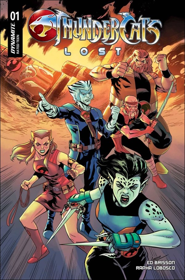 Thundercats: Lost issue 1-S Rapha Lobosco Cover