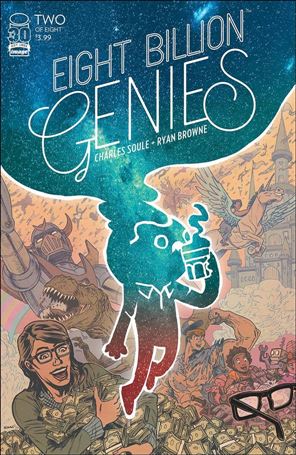 Eight Billion Genies issue 2 Ryan Browne Cover