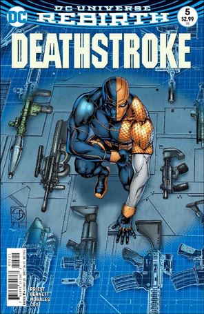 Deathstroke (2016) issue 5-B Shane Davis Cover