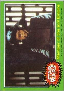 Star Wars: Series 4 (Base Set) card 245 Member of the evil Empire