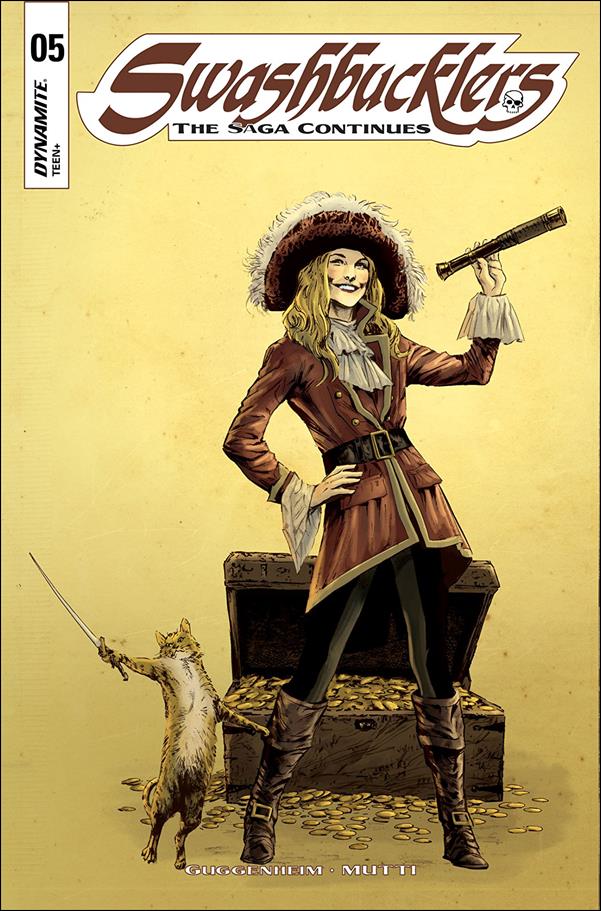 Swashbucklers: The Saga Continues issue 5 Butch Guice Cover