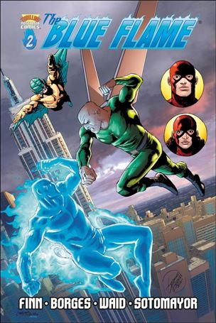 Blue Flame issue 2-B Geraldo Borges Cover