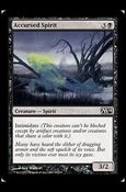 Magic the Gathering: 2014 Core Set (Base Set) card 83 Accursed Spirit