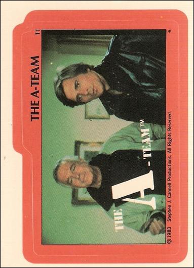 A-Team (Sticker Subset) card 11 The A-Team