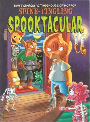 Bart Simpson's Treehouse of Horror Spine-Tingling Spooktacular Cover Image 1