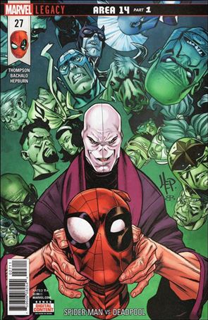Spider-Man/Deadpool issue 27 Scott Hepburn Cover