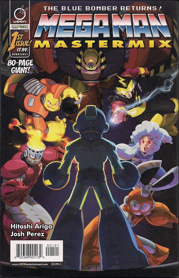 Mega Man Mastermix issue 1-B Hitoshi Ariga Cover