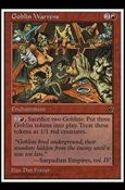 Magic the Gathering: Anthologies (Base Set) card 42 Goblin Warrens