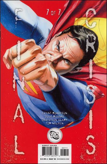 Final Crisis issue 7-B J.G.Jones "Superman Icon" Cover