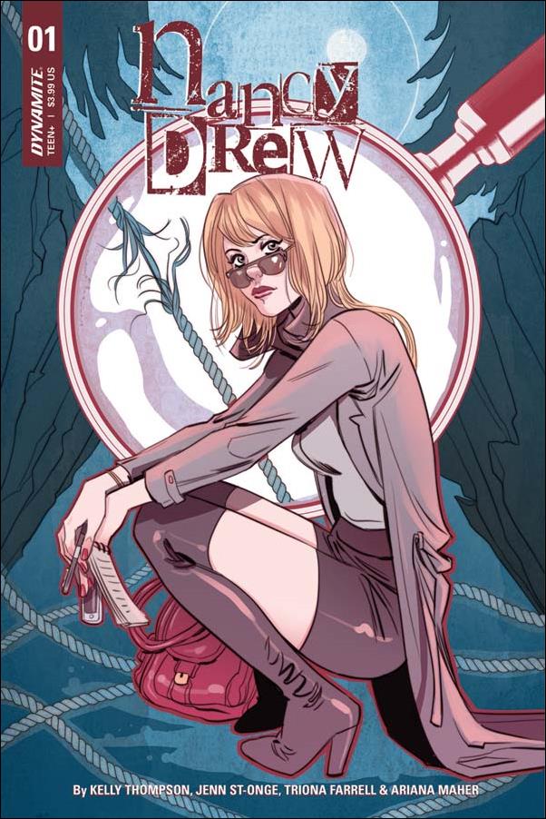 Nancy Drew issue 1-B Marguerite Sauvage Cover