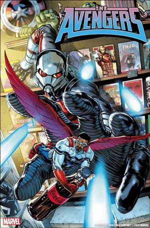 Avengers (2023) issue 17-C Cory Smith Marvel & Coca-Cola Cover