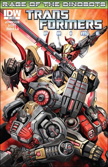 Transformers Prime: Rage of the Dinobots issue 1 Ken Christiansen Cover