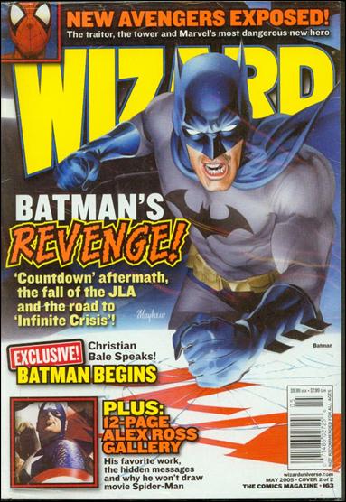 Wizard: The Comics Magazine issue 163-B Mike Mayhew Batman Cover