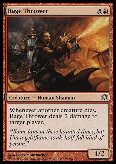 Magic the Gathering: Innistrad (Base Set) card 157 Rage Thrower