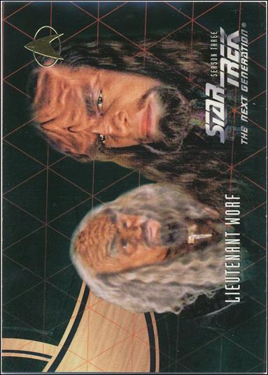 Star Trek: The Next Generation - The Episode Collection Season Three (Base Set) card 229 Lieutenant Worf
