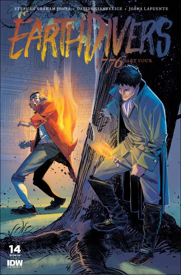 Earthdivers issue 14-B Davide Gianfelice Cover