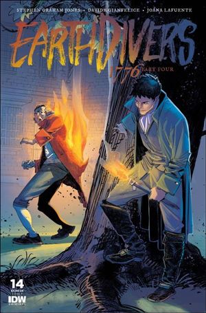 Earthdivers issue 14-B Davide Gianfelice Cover