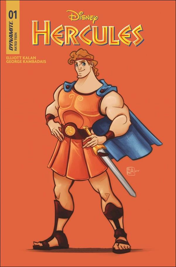 Hercules (2024) issue 1-D Alessandro Ranaldi Negative Space Cover