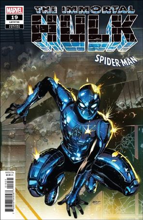 Immortal Hulk issue 19-C Emanuela Lupacchino Spider-Man Armor Cover