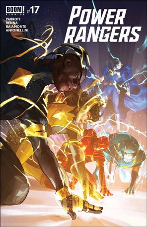Power Rangers issue 17 Gerald Parel Cover