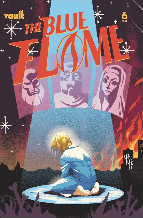 Blue Flame issue 6-B Yoshi Yoshitani Cover
