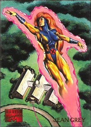 1995 Marvel Masterpieces (Base Set) card 55 Jean Grey