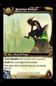 World of Warcraft: March of the Legion (Base Set) card 239 Retainer Kedryn