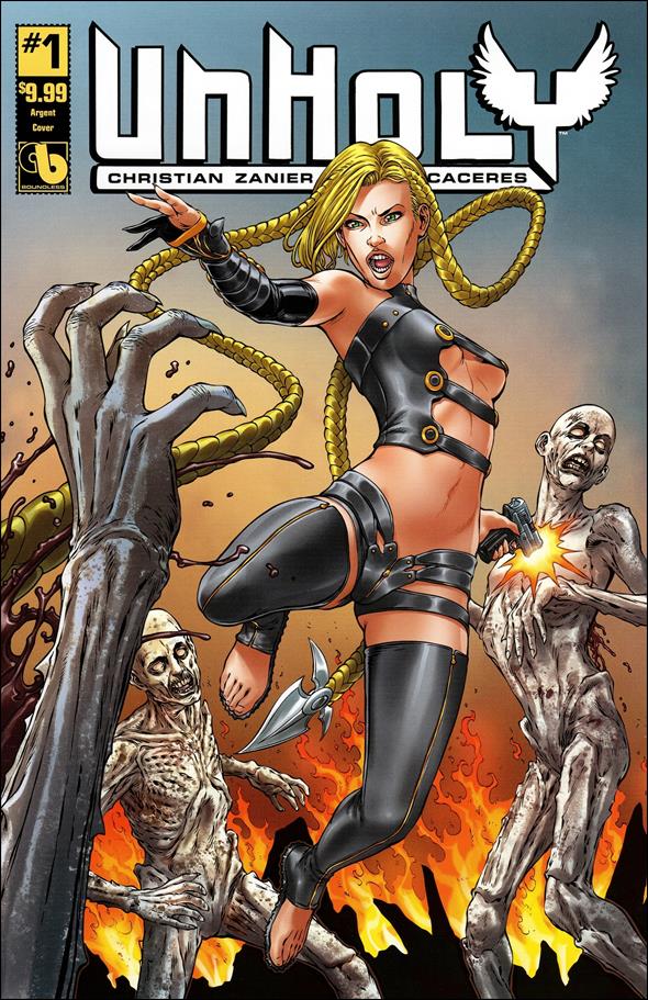 Unholy (2017) issue 1-M Matt Martin Argent Cover