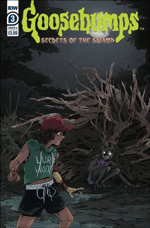 Goosebumps: Secrets of the Swamp issue 3 Bill Underwood Cover