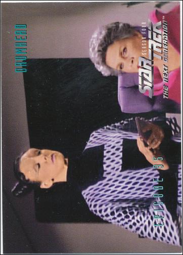 Star Trek: The Next Generation - The Episode Collection Season Three (Base Set) card 383-Z-INVALID