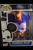 POP! Disney figure 24-C Steamboat Willie Retro (9 Inch) 2013 D23 1/250