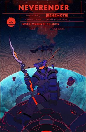 Neverender issue 3-B Red Logo Cover