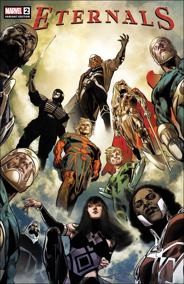 Eternals (2021) issue 2-E Phil Jimenez 1:25 Cover